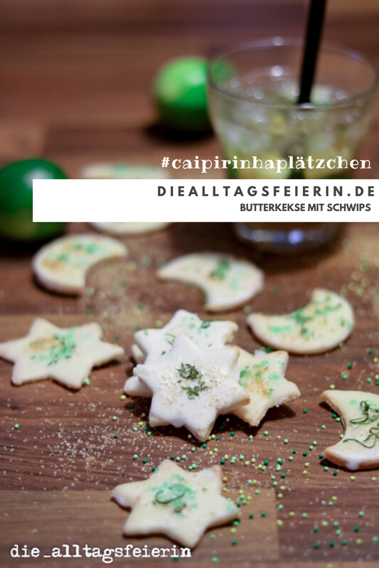 Caipirinha-Plätzchen, weihnachtliche Plätzchenrezepte und Dessert von diealltagsfeierin.de