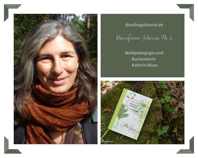 Wildnispädagogin und Autorin Kathrin Blum
