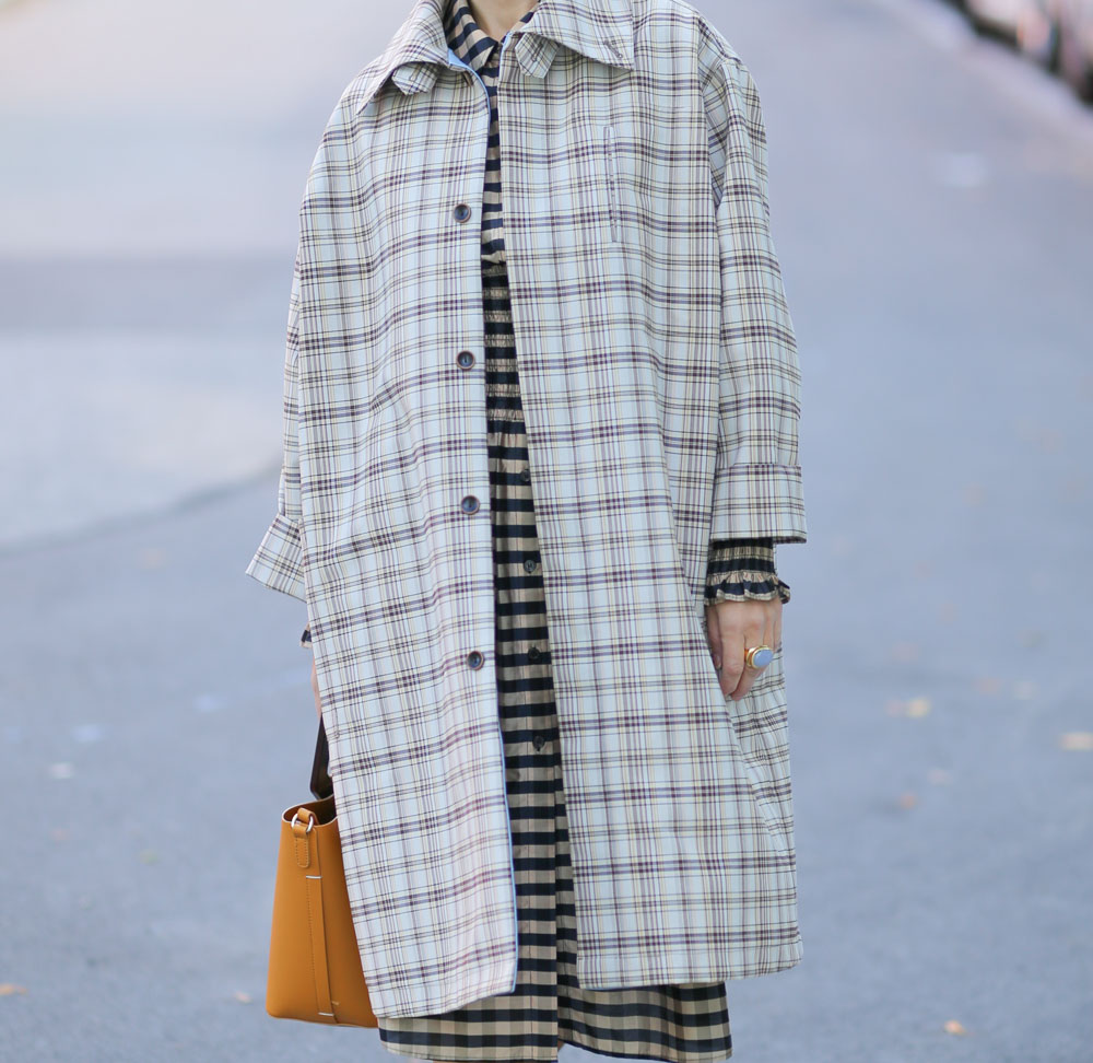 Herbst-Trends 2020, Karo trifft Kleide, by stilfrage Bianca Stäglich