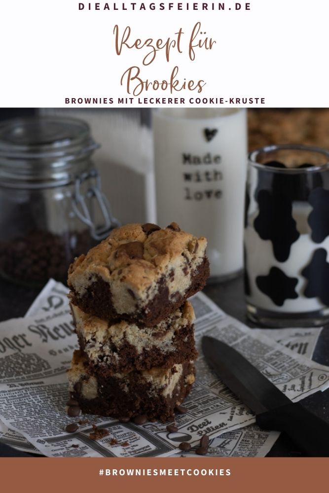Brookies-Rezept Brownies meet Cookies 