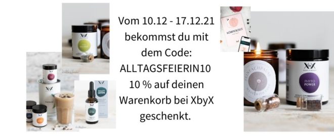 Rabattcode XbyX, diealltagsfeierin.de