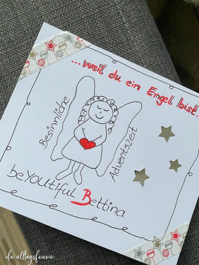 Karte, Geschenk, Herzfreundin diealltagsfeierin.de