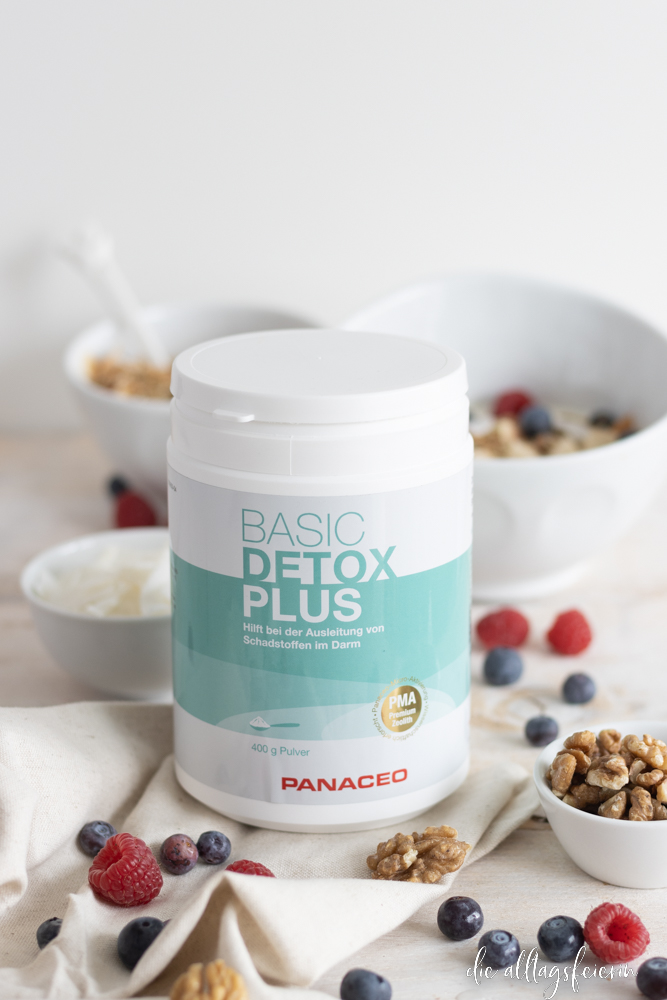 PANACEO BASIC-DETOX PLUS 8 – 12 Wochenkur und Rezept für glutenfreies Kokos-Granola, diealltagsfeierin.de 