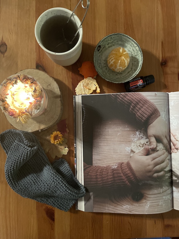 Herbstglow - Rundum genährt durch den Herbst mit Christina, diealltagsfeierin.de, Teezeit