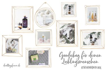 Geschenkidee für Weihnachten: ein Goodiebag für deine Herzensfreundin. XbyX, Dr. Vivien Karl, gitti, Teaballs, Die Geschenkbuchverlage, Taoasis, Flaschenpostgin, diealltagsfeierin.de