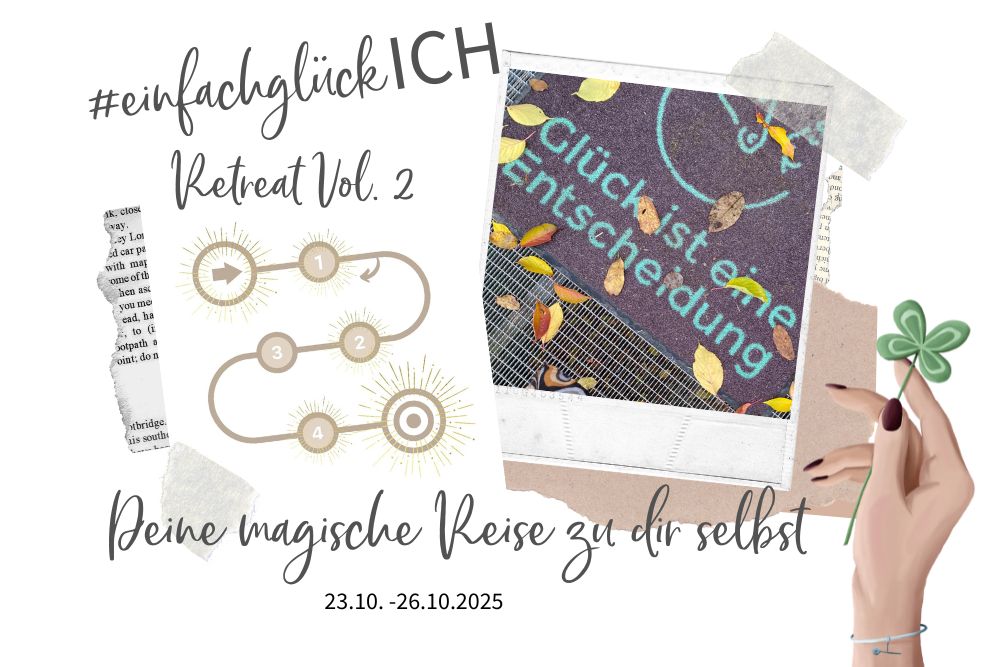 Wochenrückblick No 20-2025, #einfachglückICH Retreat 2025 Vol. 2, diealltagsfeierin.de