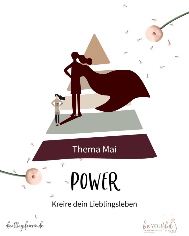 Wochenrückblick No 19-2025, diealltagsfeierin.de
Thema Power