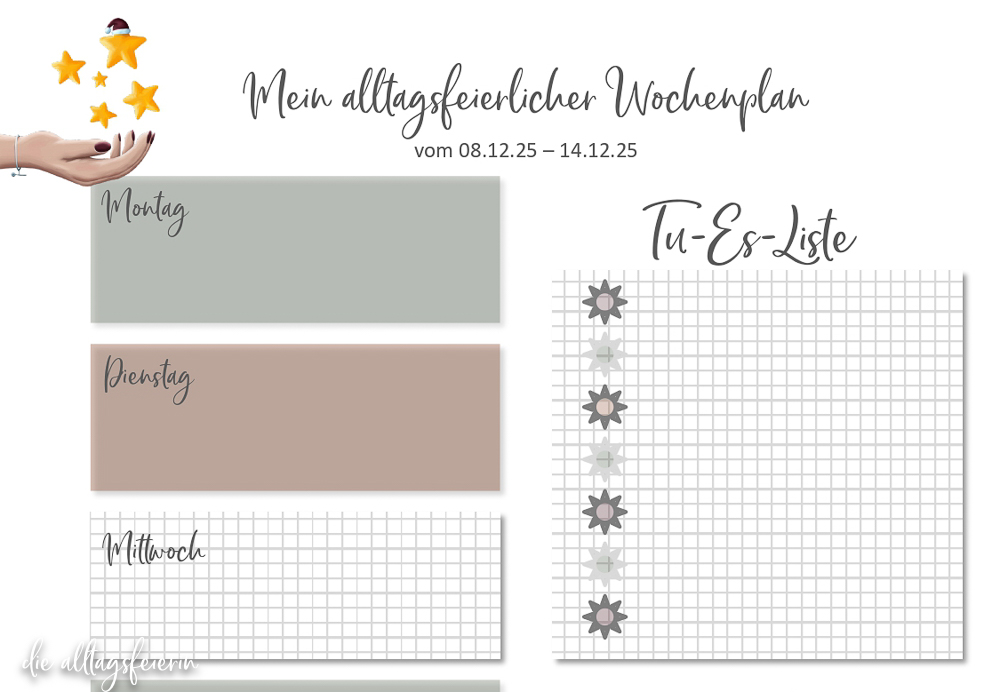 Essensplan No 50-2025 – adventsfeierlich gekocht